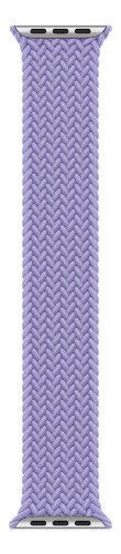 Oryginalny Pasek Apple Braided Solo Loop English Lavender 41Mm Rozmiar 2 W Zaplombowanym Opakowaniu Apple