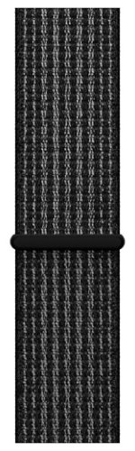 Oryginalny Pasek Apple Nike Sport Loop 38mm Black - Pure Platinum w zaplombowanym opakowaniu Apple