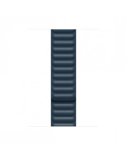 Oryginalny Pasek Apple Watch Leather Link Baltic Blue 40mm M/L Apple