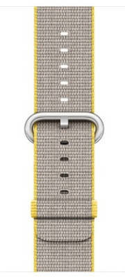 Oryginalny Pasek Apple Watch Nylon Yellow / L.Gray 38mm Apple