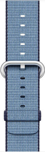 Oryginalny Pasek Apple Watch Woven Nylon Navy - Tahoe Blue 42mm w zaplombowanym opakowaniu Apple