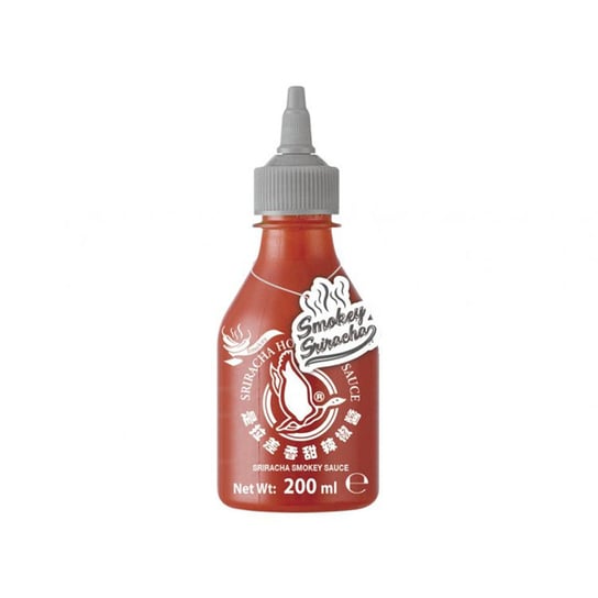Oryginalny Tajski Sos Chilli Sriracha O Dymnym Aromacie "Sriracha Chilli Sauce Smokey" 200Ml Flying Goose Inna marka