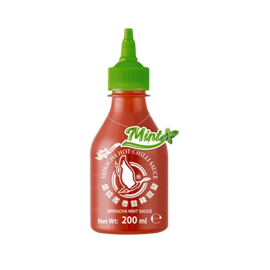 Oryginalny Tajski Sos Chilli Sriracha z Miętą "Sriracha Chilli Mint Sauce" 200ml Flying Goose Inna marka