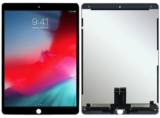 Oryginalny wyświetlacz LCD + ekran dotykowy Apple iPad Air 3 2019 A2153 A2123 A2152 (Regenerowany) Czarny Tradebit
