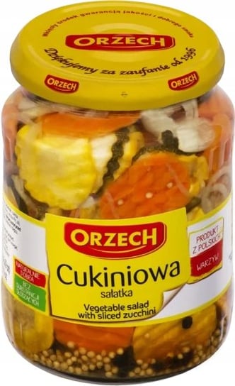 Orzech Sałatka cukiniowa słodka 670 g Inna marka