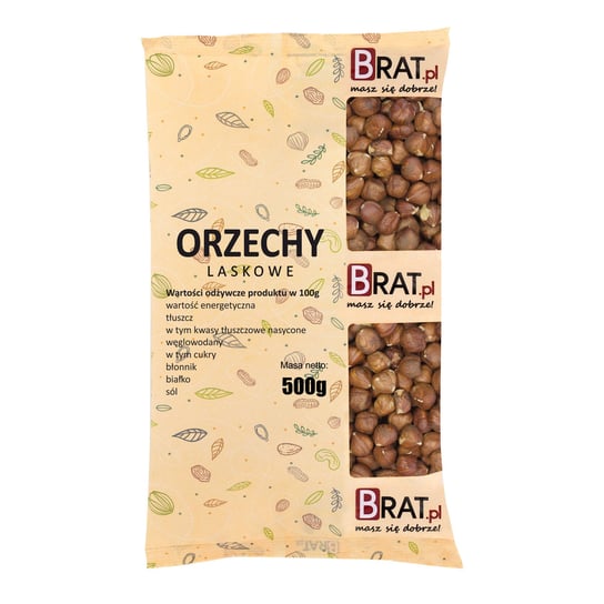 Orzechy laskowe 500g Brat