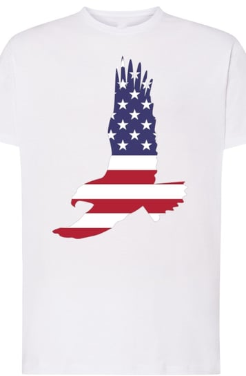 Orzeł USA Męski Modny T-Shirt Nadruk Rozm.L Inna marka
