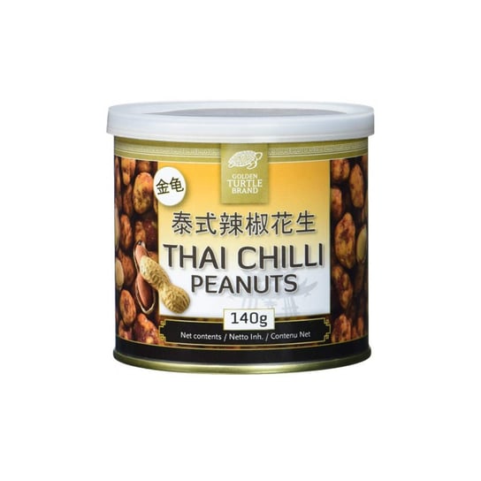 Orzeszki W Pikantnej Otoczce Chilli "Thai Chilli Peanuts" Z Chin 140G Golden Turtle Brand Inna marka