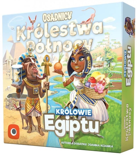Osadnicy Królestwa Północy Królowie Egiptu, gra planszowa,Portal Games Portal Games