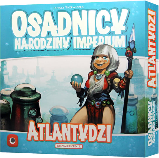 Osadnicy: Narodziny Imperium: Atlantydzi, gra planszowa, dodatek do gry, Portal Games Portal Games