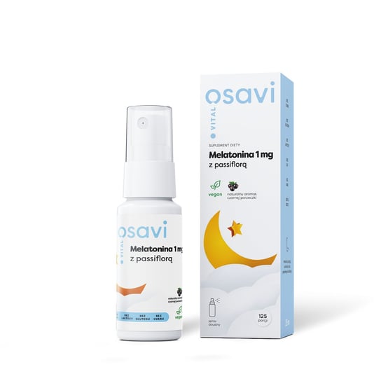 Osavi Melatonina 1 mg z Passiflorą 25 ml w sprayu Osavi