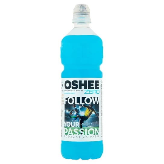 OSHEE  Napój Izotoniczny O Smaku Wieloowocowym (Niebieski) - Bez Cukru  - 750 Ml Oshee