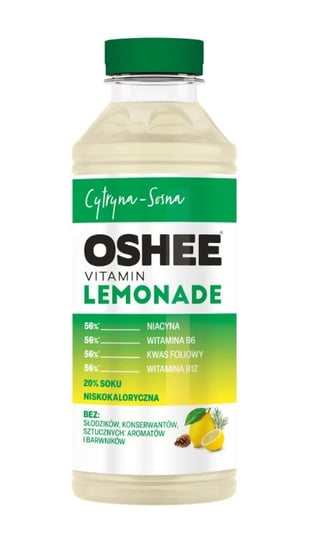 OSHEE Vitamin Lemonade cytryna - sosna 555 ml Oshee