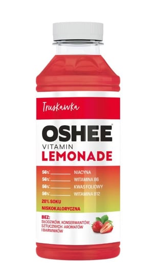 Oshee Vitamin Lemonade Truskawka 555Ml Inna marka
