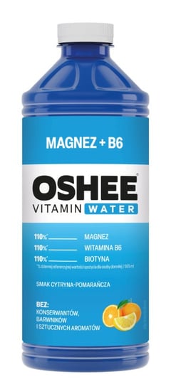 OSHEE Vitamin Water magnez + B6 cytryna - pomarańcza 1100 ml Oshee