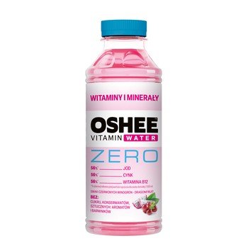 OSHEE Vitamin Water Witaminy i Minerały ZERO 555ml Inna marka