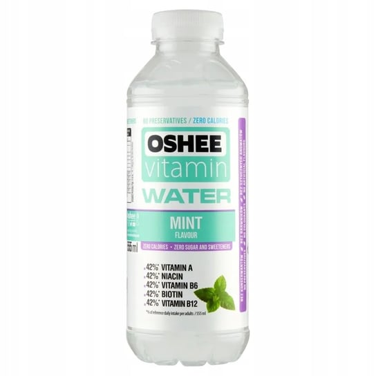 Oshee Vitamin Zero Napój Niegazowany Mięta 555 Ml Oshee