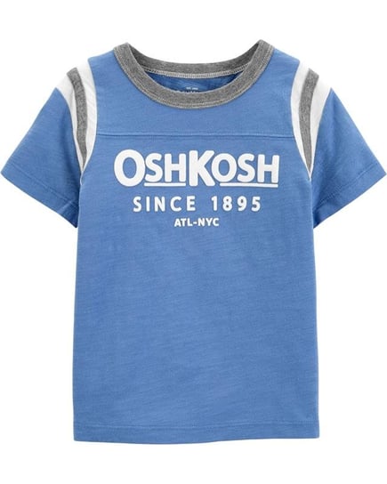 OSHKOSH - T-shirt Logo niebieski - OSHKOSH | Sklep EMPIK.COM