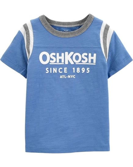 OSHKOSH - T-shirt Logo niebieski OSHKOSH