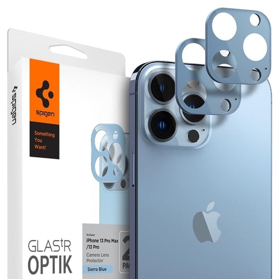 Osłona Aparatu Braders Spigen Optik.tr 2x do iPhone 13 Pro / 13 Pro Max Sierra Blue Braders