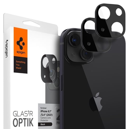 Osłona Aparatu Spigen Optik.Tr Camera Protector 2-Pack Iphone 13 Mini / 13 Black Spigen