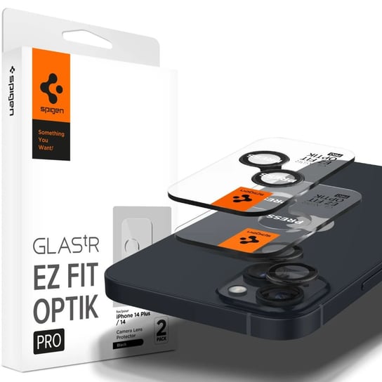 Osłona Aparatu Spigen Optik.Tr Ez Fit Camera Protector - Apple Iphone 14 / 14 Plus (2Szt.) (Black) Spigen