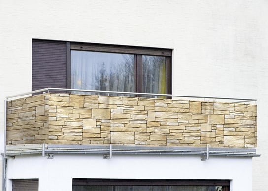 Osłona balkonowa WENKO Kamień dekoracyjny, 500x85 cm Wenko
