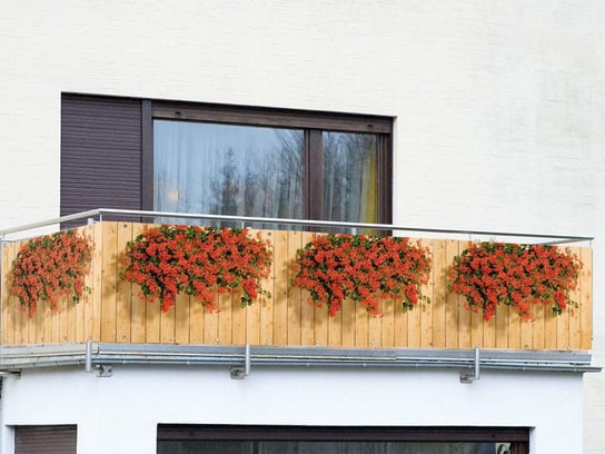 Osłona balkonowa WENKO Kwiaty, 500x85 cm Wenko