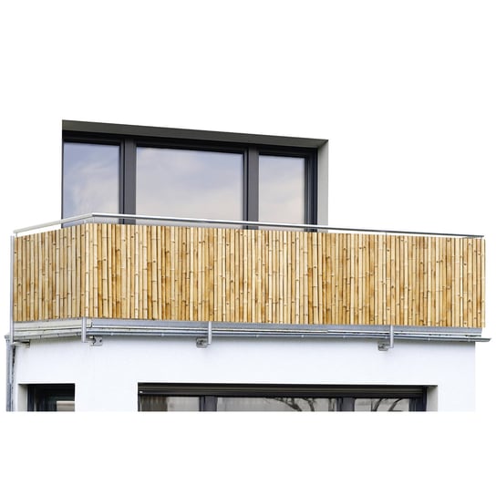 Osłona balkonowa z wzorem bambusa, 5 m x 85 cm Maximex