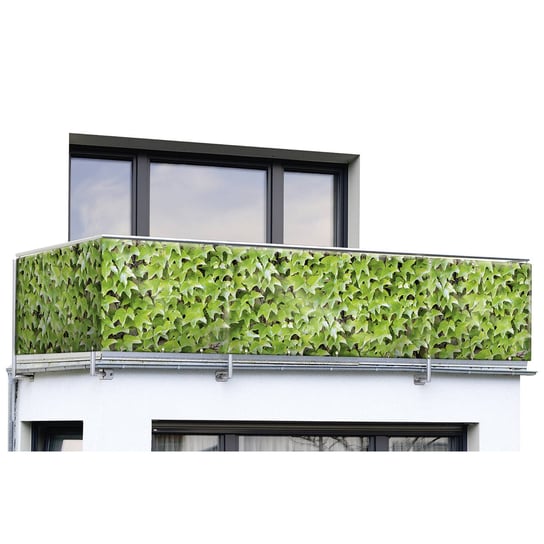 Osłona balkonowa z wzorem bluszczu, 5 m x 85 cm Maximex