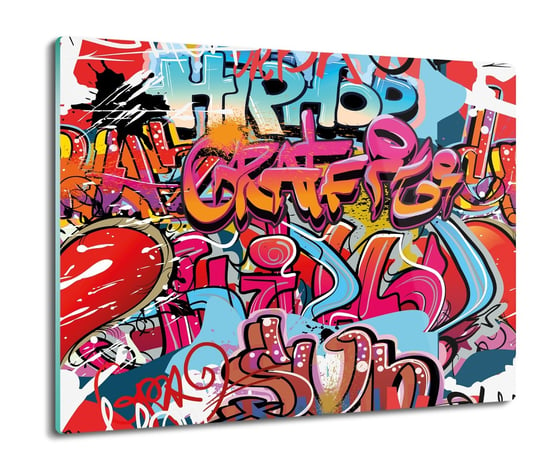 osłona do płyty indukcyjnej Graffiti mur 60x52, ArtprintCave ArtPrintCave