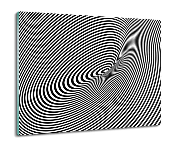 osłona do płyty indukcyjnej Wir spirala 3D 60x52, ArtprintCave ArtPrintCave