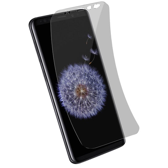 Osłona ekranu Galaxy S9 Przezroczysta i zakrzywiona elastyczna ochrona lateksowa Avizar