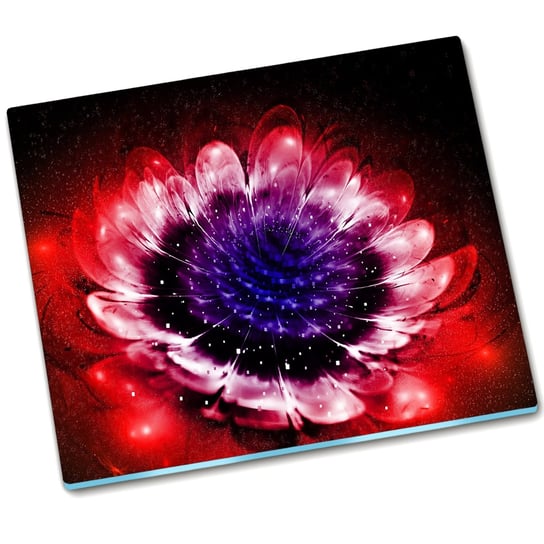 Osłona kuchenna deska Abstrakcyjny kwiat - 60x52 cm Tulup