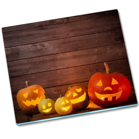 Osłona kuchenna deska Dynie na halloween - 60x52 cm Tulup
