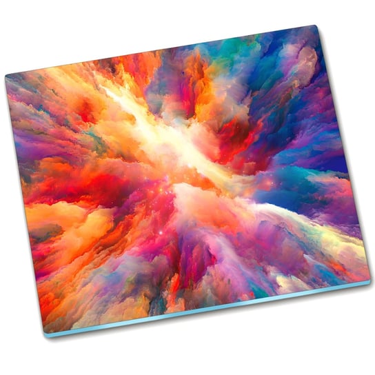 Osłona kuchenna deska Eksplozja kolorów - 60x52 cm Tulup