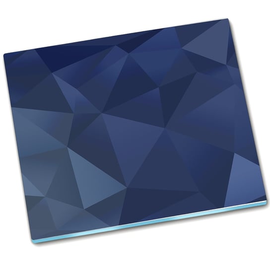 Osłona kuchenna deska Niebieski kryształ - 60x52 cm Tulup