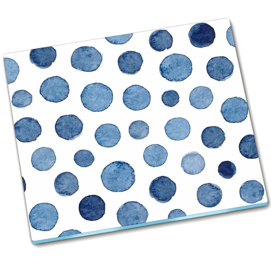 Osłona kuchenna deska Niebieskie kropki - 60x52 cm Tulup