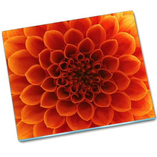 Osłona kuchenna deska szklana Kwiat - 60x52 cm Tulup