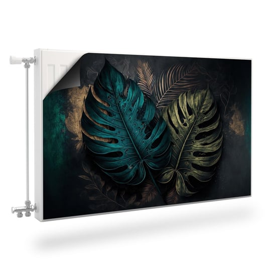 Osłona MAGNETYCZNA Na Grzejnik Monstera Abstrakcja Wzór 3D 110cm x 60cm Muralo