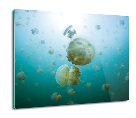 osłona na indukcję druk Meduzy ocean morze 60x52, ArtprintCave ArtPrintCave