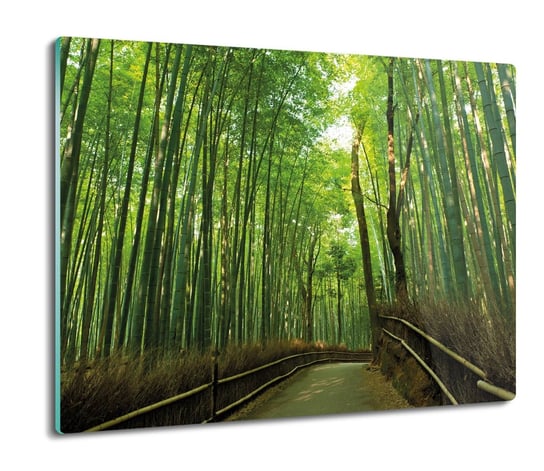 osłona na indukcję ze szkła Bambus las trawy 60x52, ArtprintCave ArtPrintCave