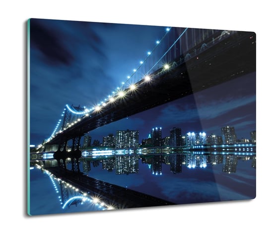 osłona na płytę indukcyjną Manhattan most NY 60x52, ArtprintCave ArtPrintCave