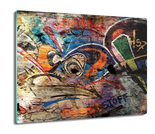 osłona na płytę indukcyjną Ściana graffiti 60x52, ArtprintCave ArtPrintCave