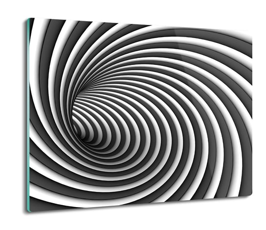 osłona na płytę indukcyjną Spirala prążki 3D 60x52, ArtprintCave ArtPrintCave