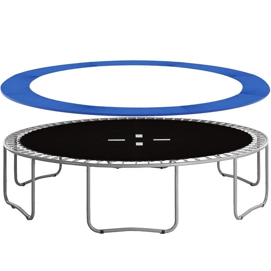 Osłona na sprężyny 10FT do trampoliny 300/305/312cm niebieska Springos
