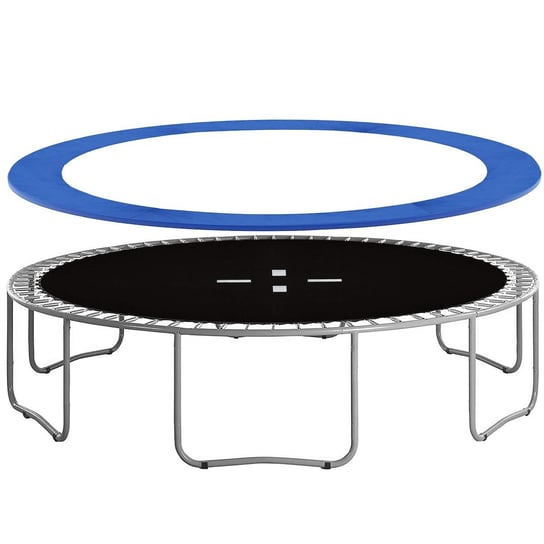 Osłona na sprężyny 8FT do trampoliny 244/250/252cm niebieska Springos