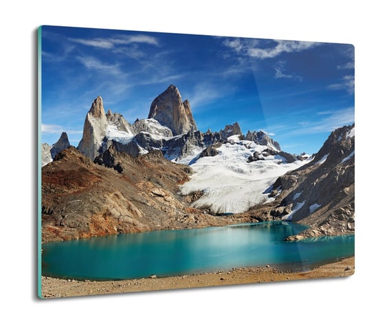 osłona płyty kuchennej Jezioro góry śnieg 60x52, ArtprintCave ArtPrintCave