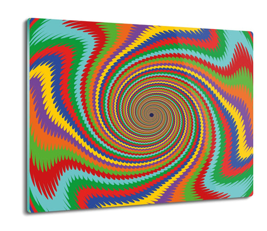 osłona płyty kuchennej Kolor wir iluzja 3D 60x52, ArtprintCave ArtPrintCave