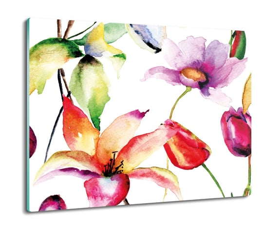 osłona płyty kuchennej Lilie tulipan obraz 60x52, ArtprintCave ArtPrintCave